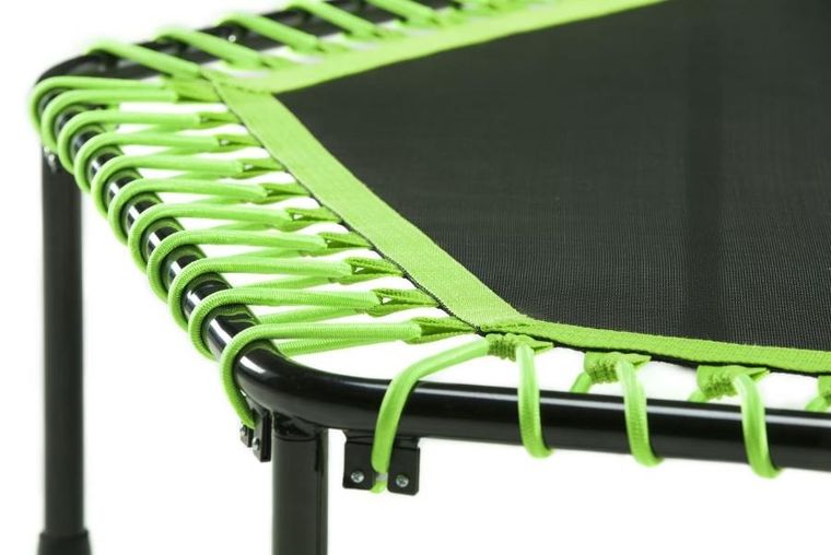 Salta, Fitness, trampolina, zielona, 128 cm