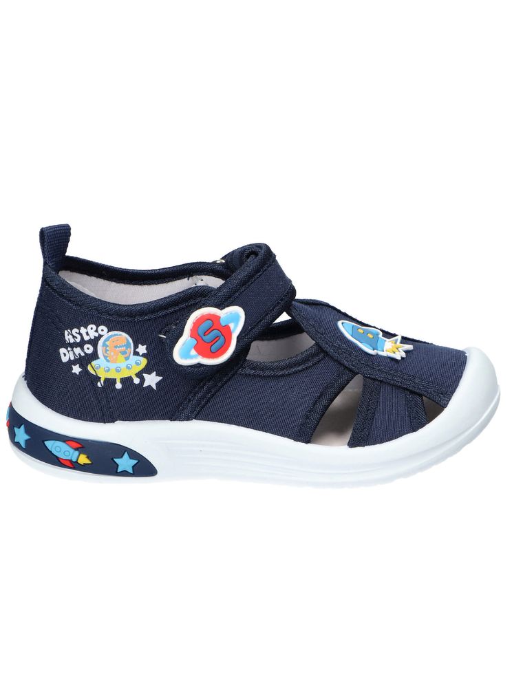 Sandały chłopięce, granatowe, American Club
