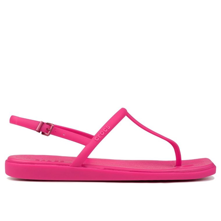 Sandały damskie, różowe, Crocs Miami Thong Flip