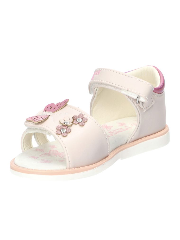 Sandały dziewczęce, różowe, American Club