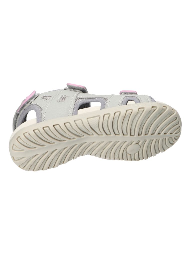 Sandały dziewczęce, szare, American Club