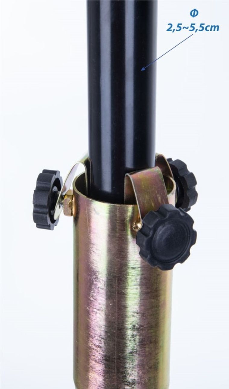 Saska Garden, baza, mocowanie do parasola, metalowa, wkręcana