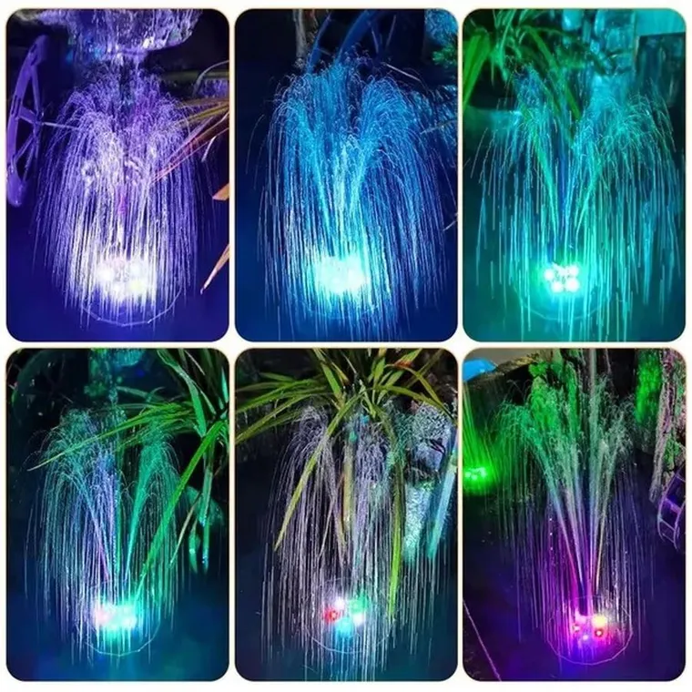 Saska garden, fontanna, lampa solarna do oczka wodnego, automatyczna, 5 led