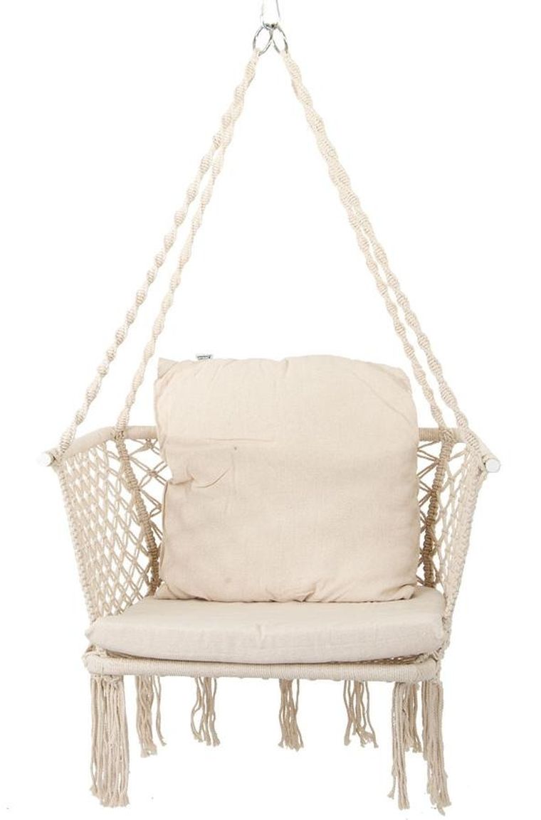 Saska Garden, hamak ażurowy, 78-64 cm, ecru