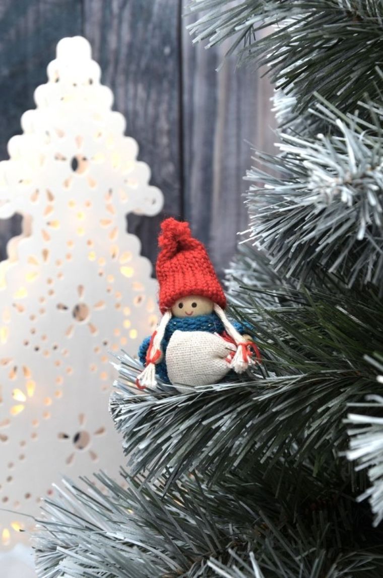 Saska Garden, laleczka dekoracyjna z woreczkiem, niebieska