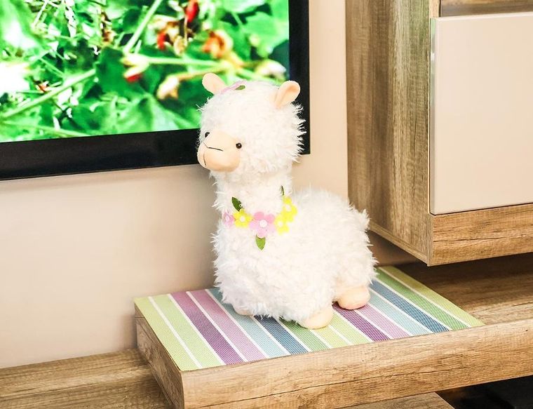 Saska Garden, Lama, dekoracja wiosenna, 28 cm