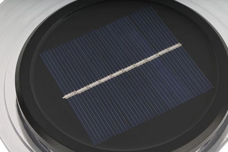 Saska Garden, lampa solarna dyskowa, 28 led, do wbicia w grunt lub montażu na ścianie