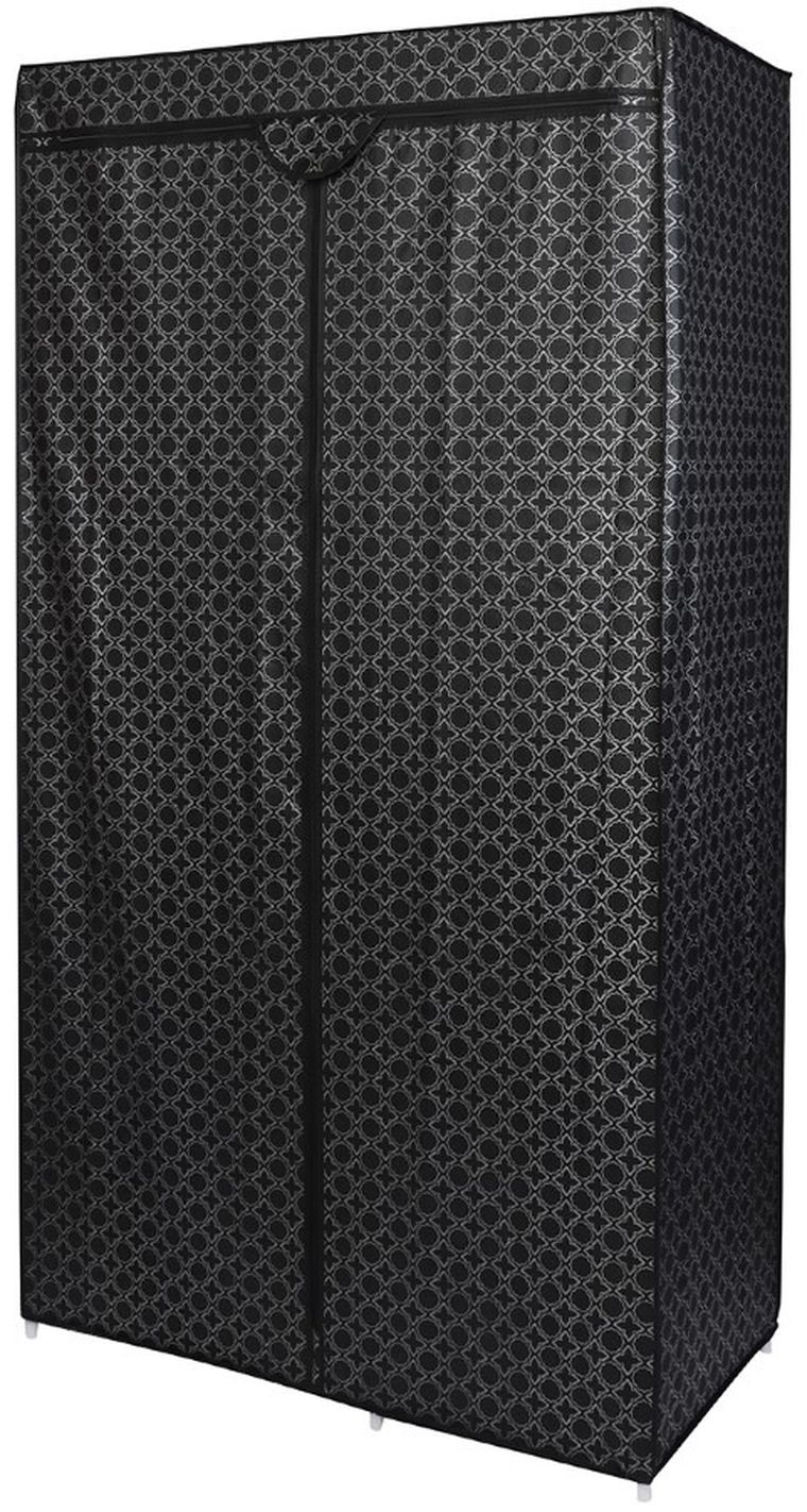 Saska Garden, szafa tekstylna, ornament, 90-45-170 cm