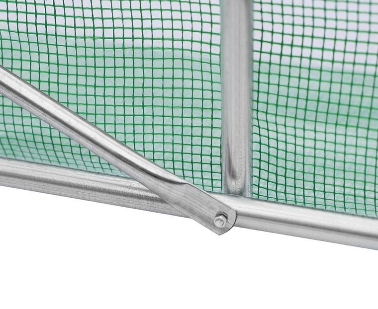 Saska Garden, tunel ogrodowy, szklarnia, zielona, 200-350-200 cm