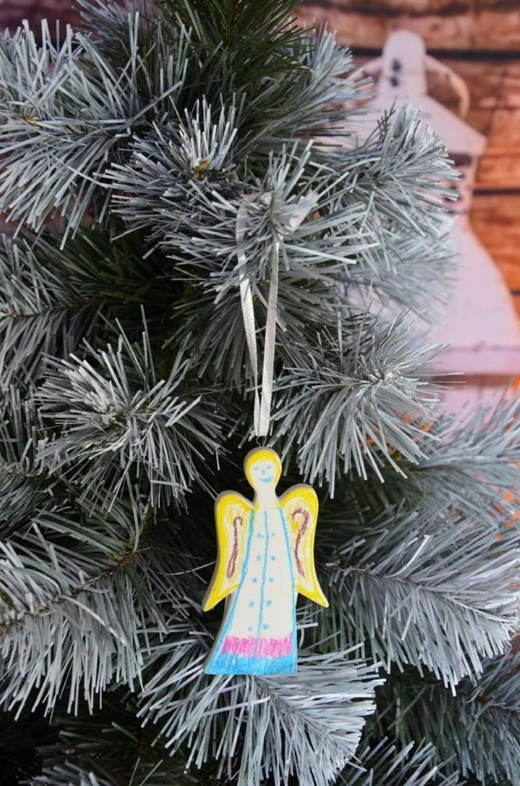 Saska Garden, zestaw dwóch zawieszek aniołków diy, 5-0.5-10.5 cm