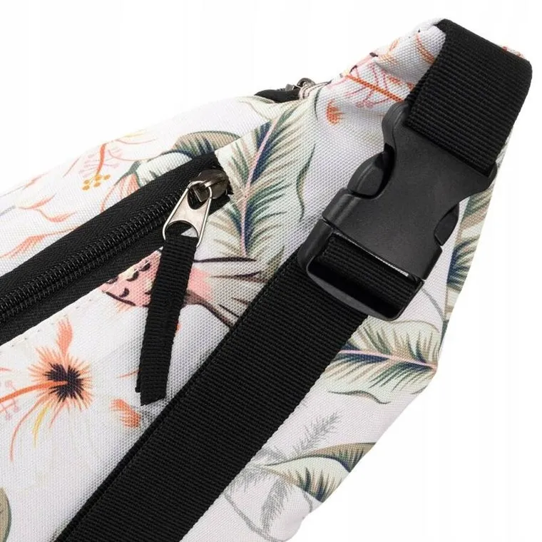 Saszetka na biodro, nerka, biała, Rovicky