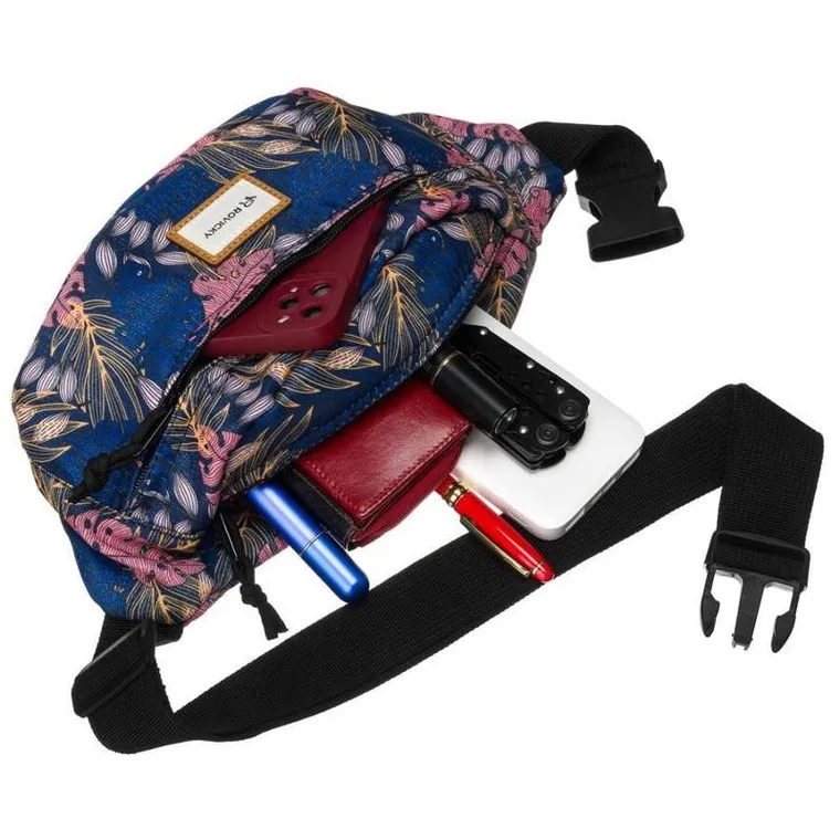 Saszetka na biodro, nerka, mix, Rovicky