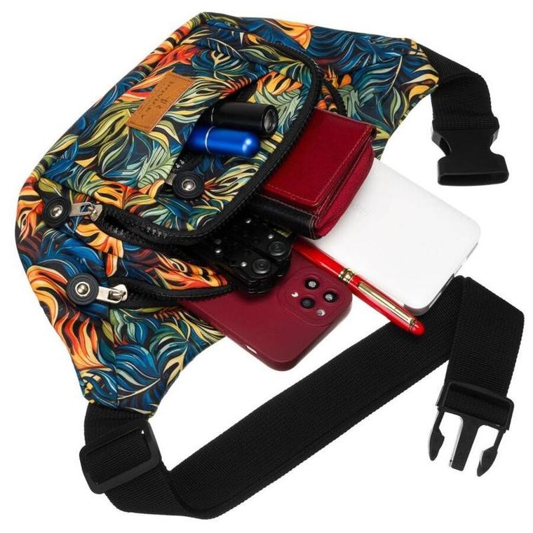 Saszetka na biodro, nerka, mix, Rovicky