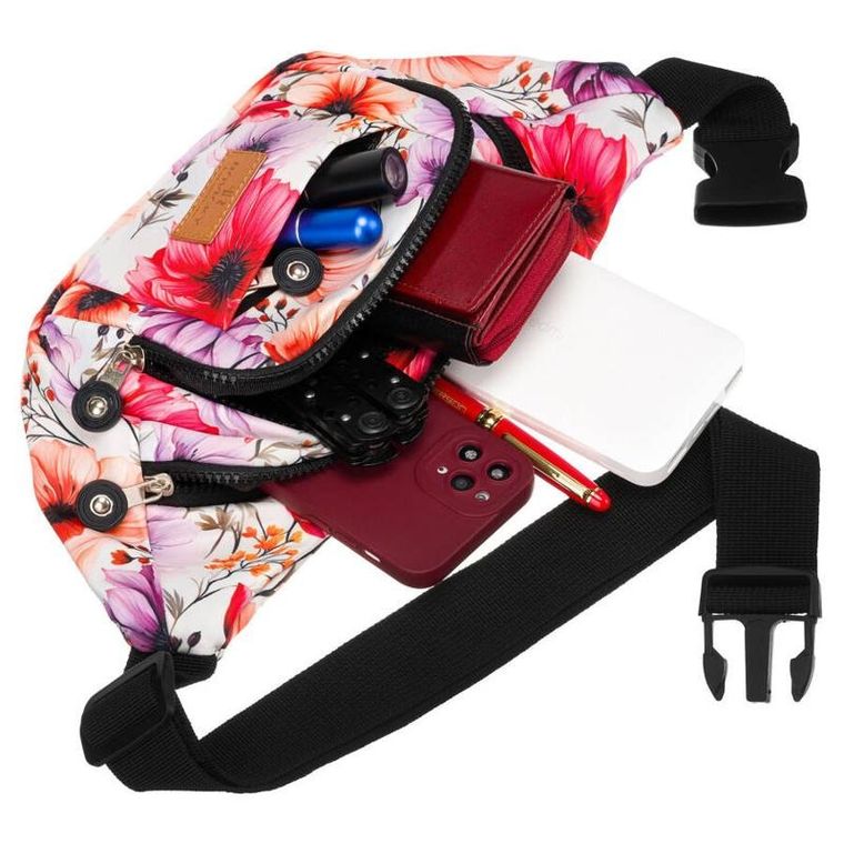 Saszetka na biodro, nerka, mix, Rovicky