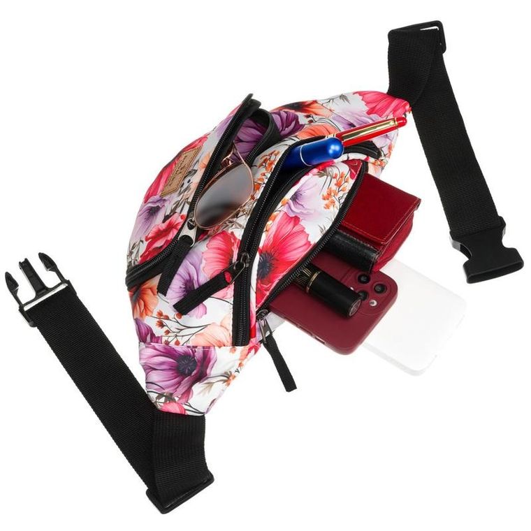 Saszetka na biodro, nerka, mix, Rovicky