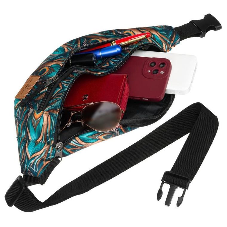 Saszetka na biodro, nerka, mix, Rovicky