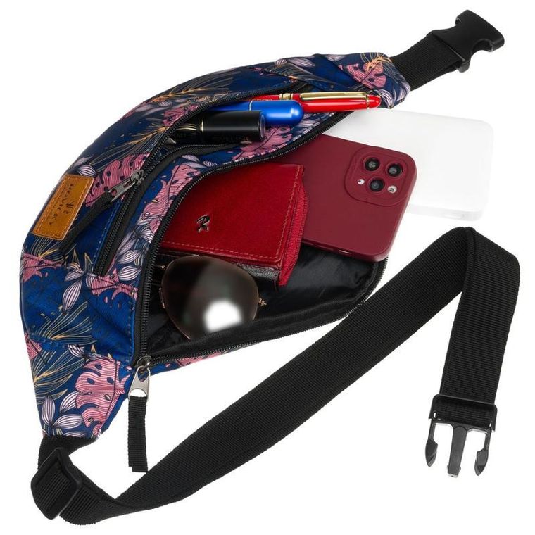 Saszetka na biodro, nerka, mix, Rovicky