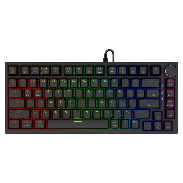 Savio, Astral, klawiatura magnetyczna, black, outemu, white, jade, RGB