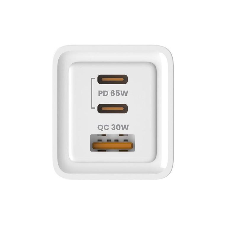 Savio Ładowarka Sieciowa Gan 65w, biała La-07