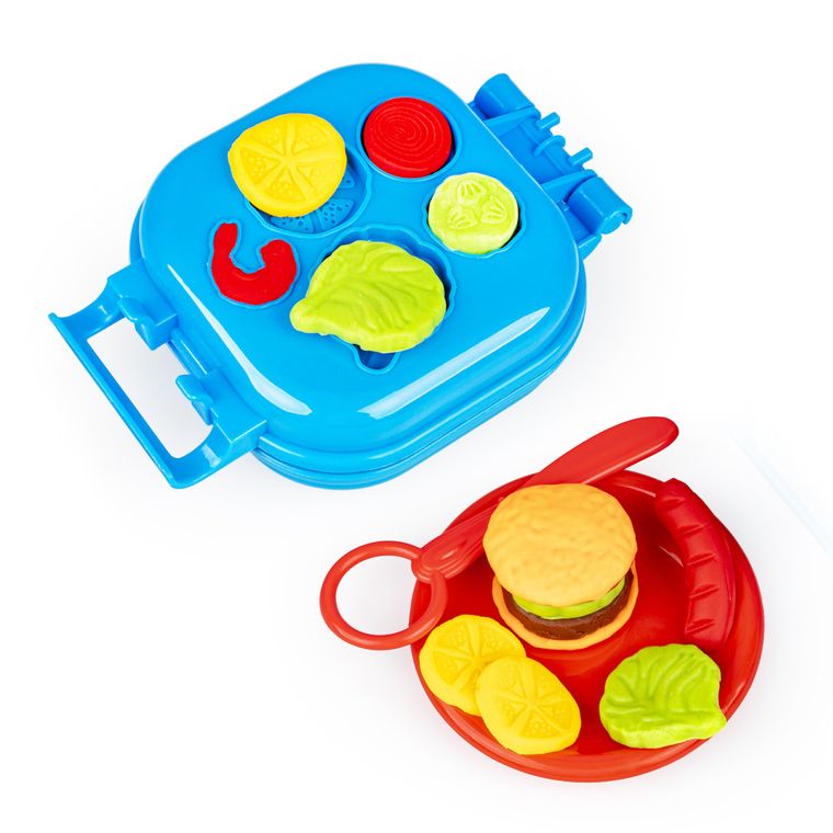 Scentos, Burgerowy grill, zestaw z pachnącą ciastoliną