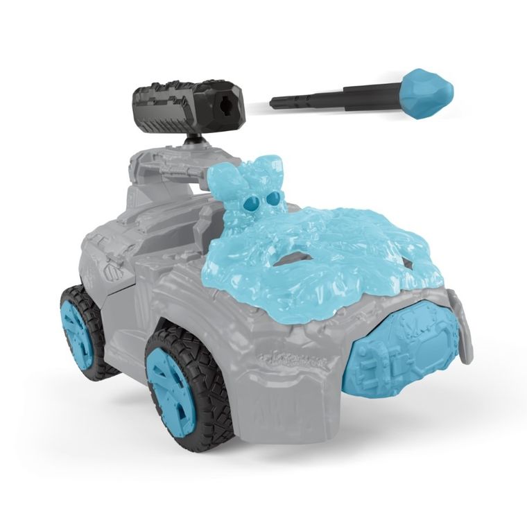 Schleich, Eldrador Creatures, Lodowy Pojazd Pancerny z Ministworkiem, zestaw, 42669