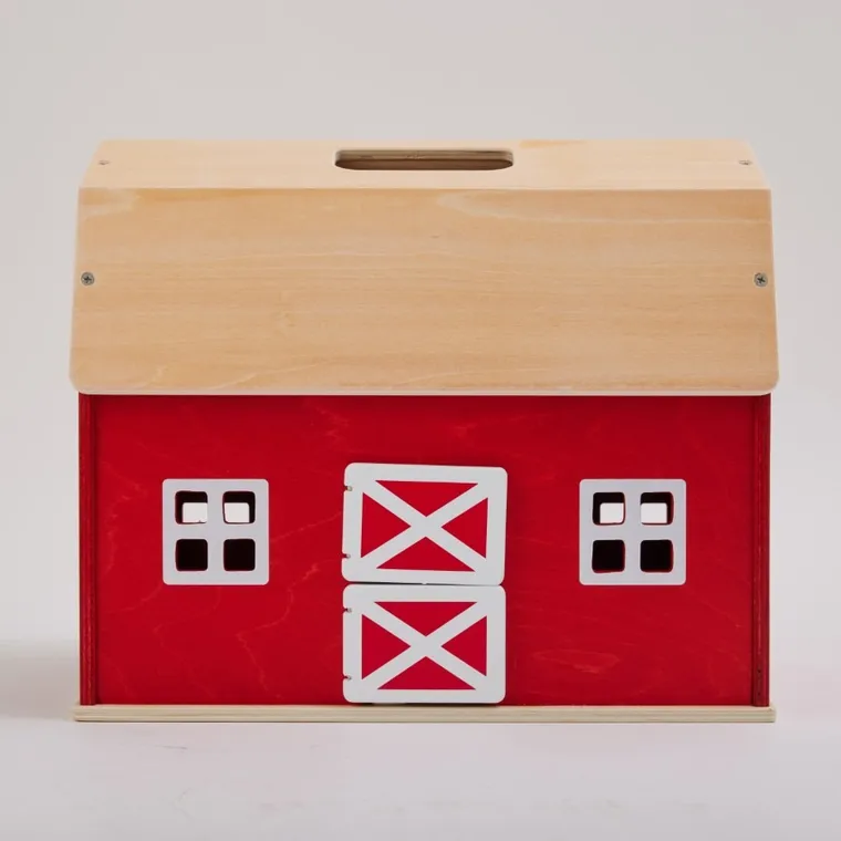 Schleich, Farm World, Drewniany domek, zestaw, 42602