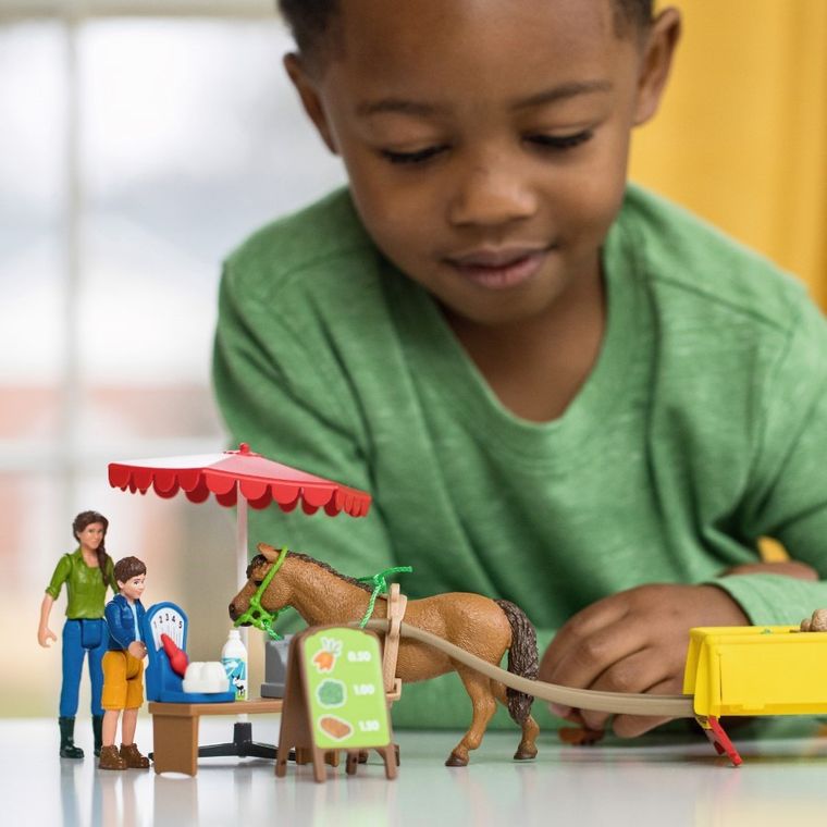 Schleich, Farm World, Mobilna farma, zestaw, 42528