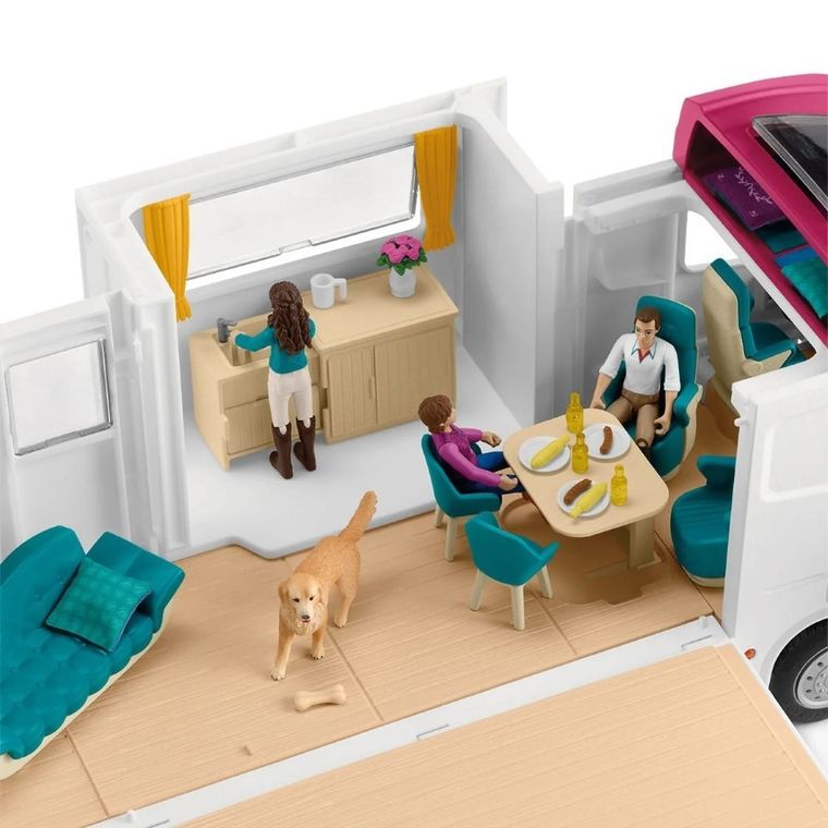 Schleich, Horse Club, Transporter dla koni, zestaw, 42619
