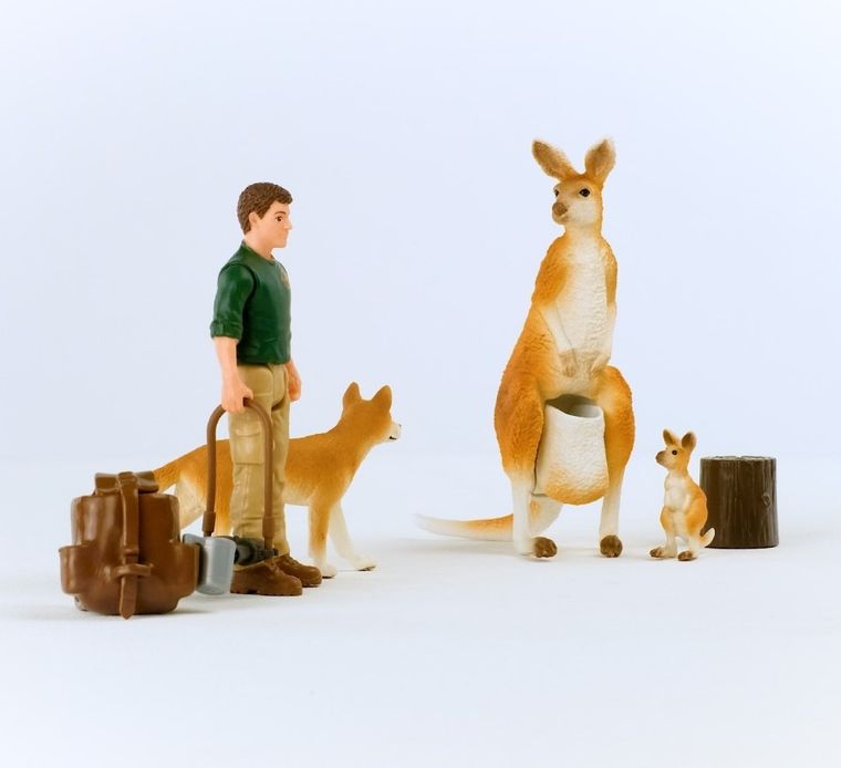 Schleich, Wild Life, Przygody w Australijskiej Głuszy, zestaw, 42550