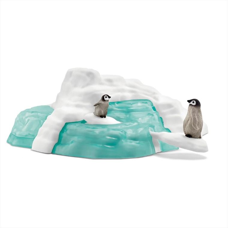 Schleich, Wild Life, Zabawa Rodziny Pingwinów, zestaw, 42661