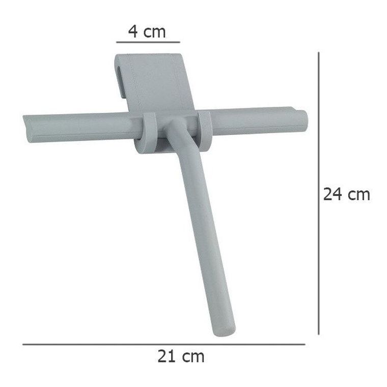 Ściągaczka wody, Mola, do szyb i kabin, szary