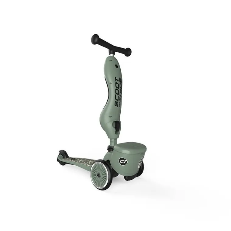 Scoot & Ride, Highwaykick 1, Lifestyle, jeździk i hulajnoga 2w1, Green Lines