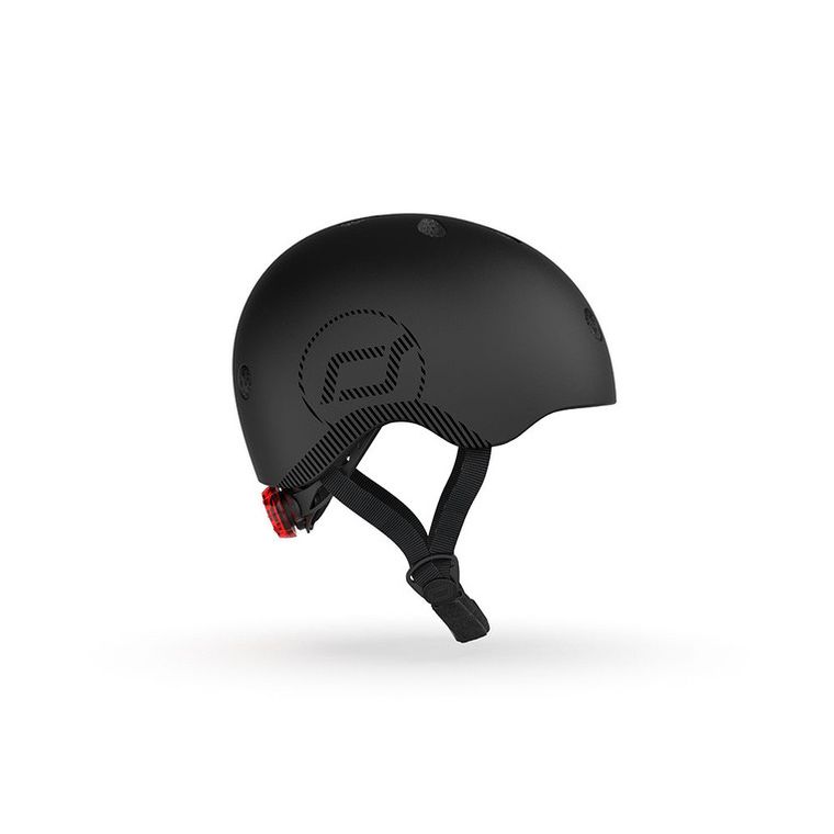 Scoot & Ride, kask, Black, rozmiar M-L