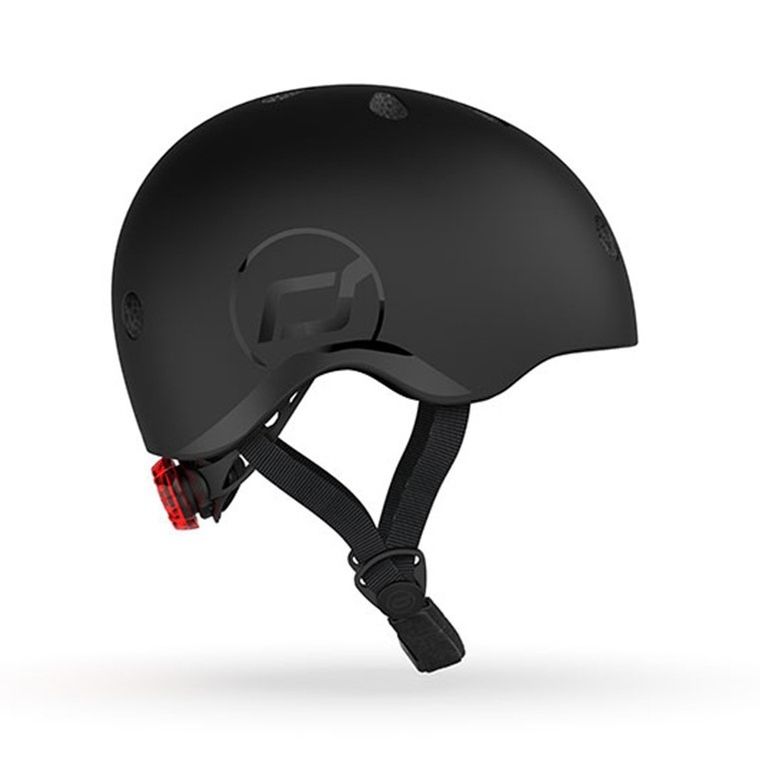 Scoot & Ride, kask ochronny, black, rozmiar 51-55 cm