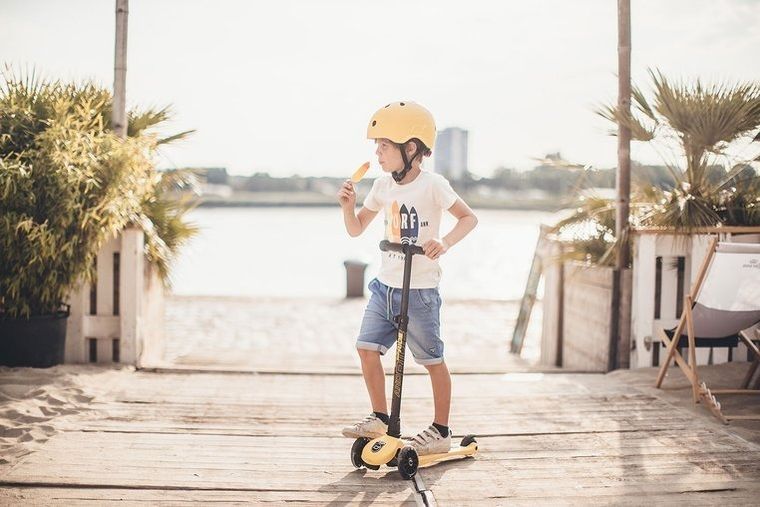 Scoot & Ride, kask ochronny, Lemon, rozmiar 51-55 cm