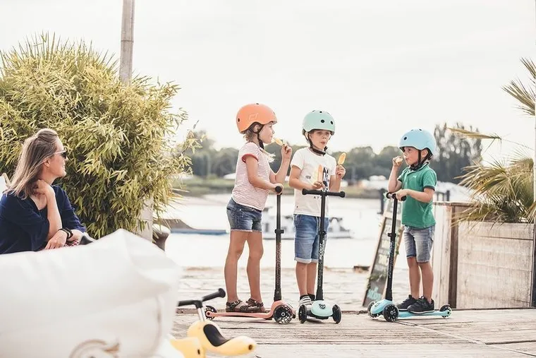 Scoot & Ride, kask, Peach, rozmiar S-M