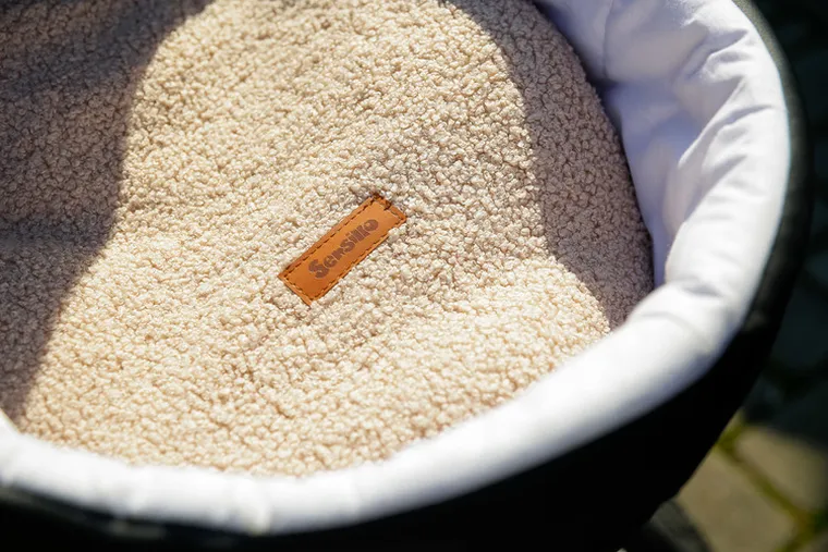 Sensillo, śpiworek 3w1, baranek, ciemny beż