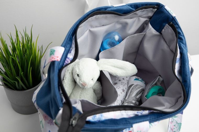 Sensillo, Ważki, torba do wózka, velvet