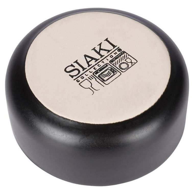 Siaki Collection, miseczka ceramiczna, czarna, 9 cm, 150 ml