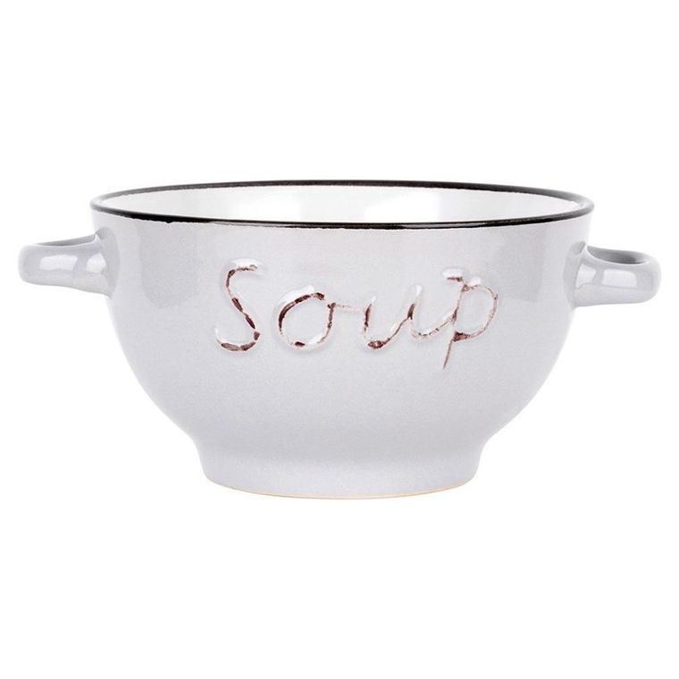 Siaki Collection, miska bulionówka, ceramiczna, 600 ml, 4 szt.