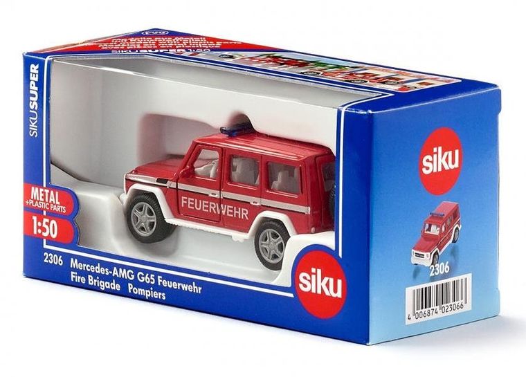 Siku, Straż Pożarna Mercedes-Benz AMG G 65, model pojazdu, 2306