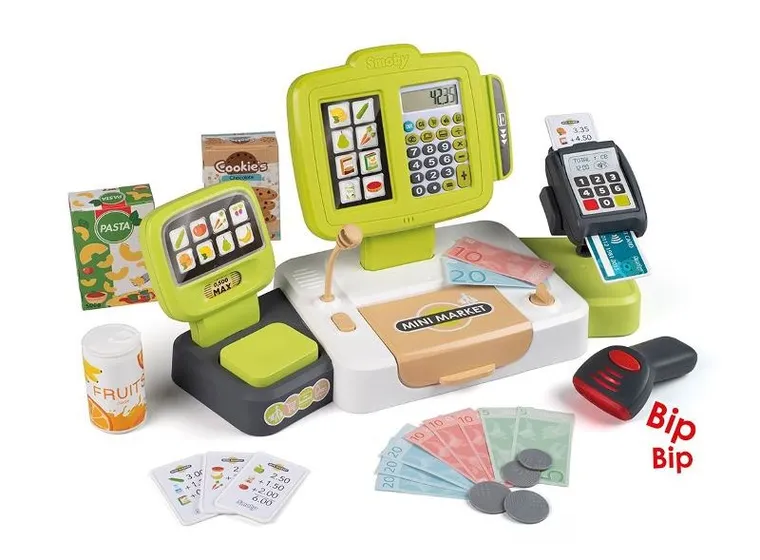 Simba, kasa elektroniczna, duża, ze skanerem