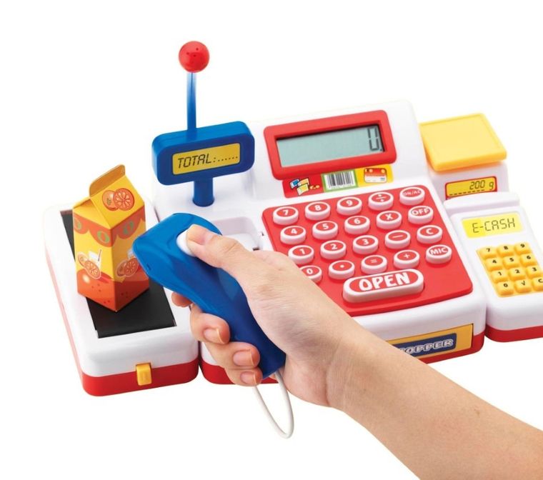 Simba, kasa sklepowa fiskalna dla dzieci z akcesoriami