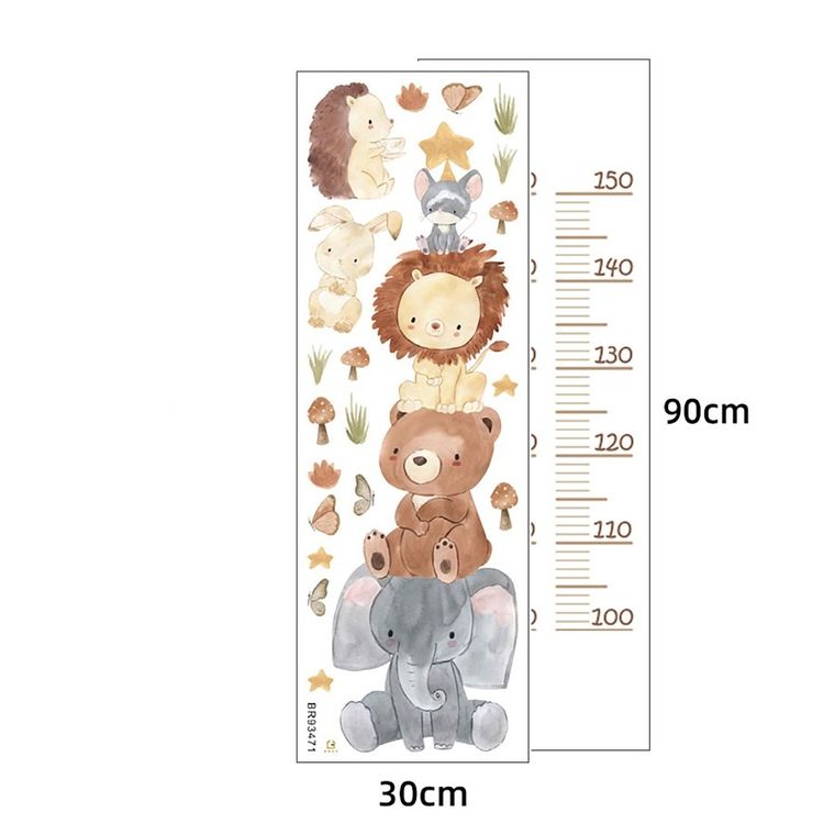 Sipo, naklejki na ścianę do pokoju dziecięcego, Piramida zwierzątka