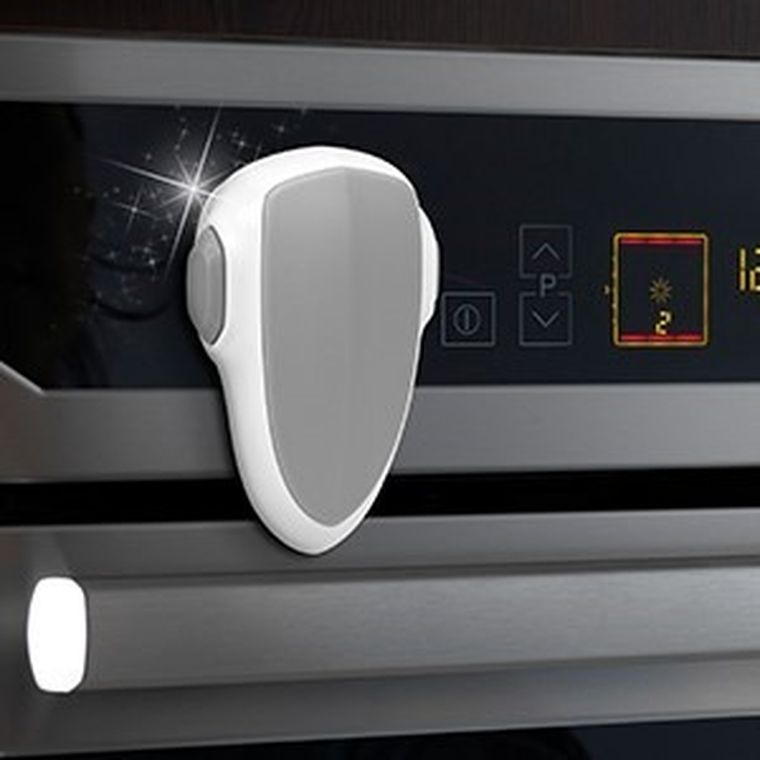 Sipo, zabezpieczenie drzwi piekarnika, białe