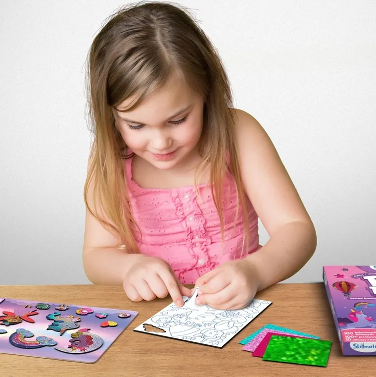 Skillmatics, Foil Fun, Jednorożce i Księżniczki, zestaw artystyczny