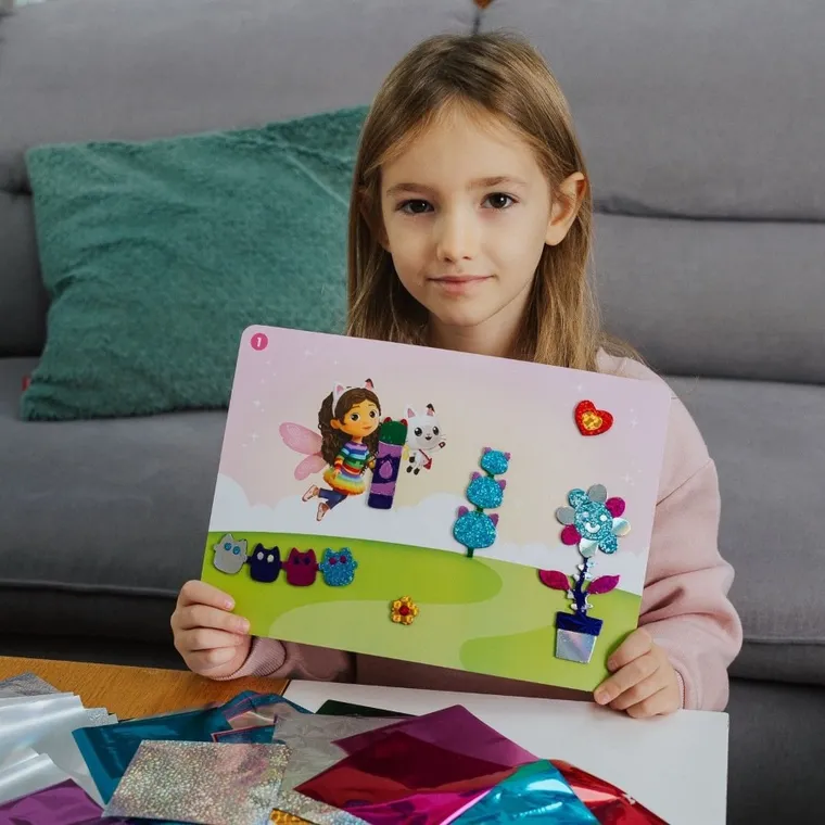 Skillmatics, Foil Fun, Koci Domek Gabi, zestaw artystyczny