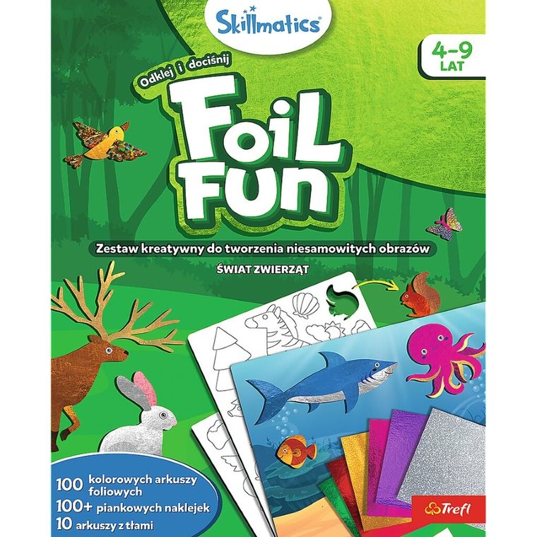 Skillmatics, Foil Fun, Świat Zwierząt, zestaw artystyczny
