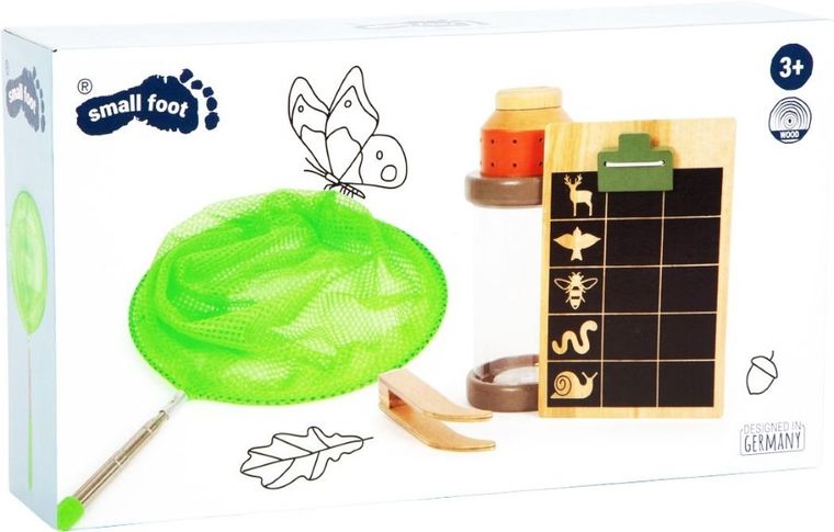 Small Foot, komplet 4 akcesoriów do obserwacji przyrody, Discover