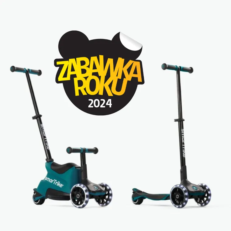 SmarTrike, Xtend Scooter + Ride-on, hulajnoga-jeździk 4w1, Teal